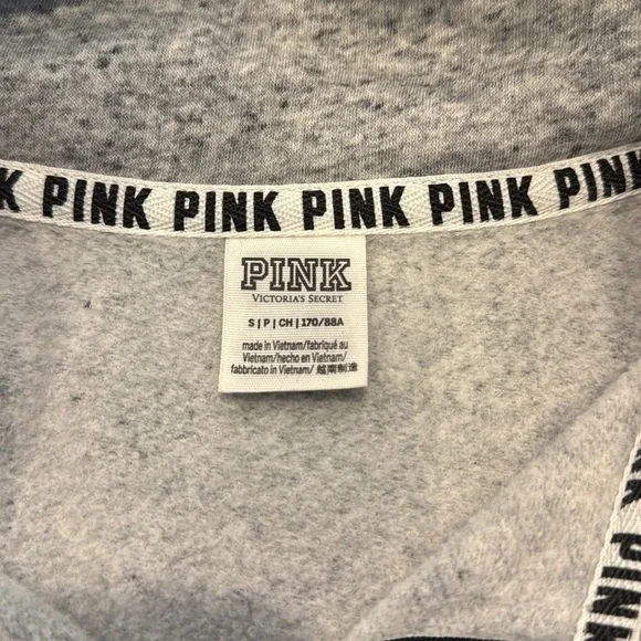 PINK Victoria's Secret Gray Sweatshirt - Picture 2 of 5